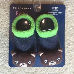 Falls Creek Baby 3-D Slipper Sock